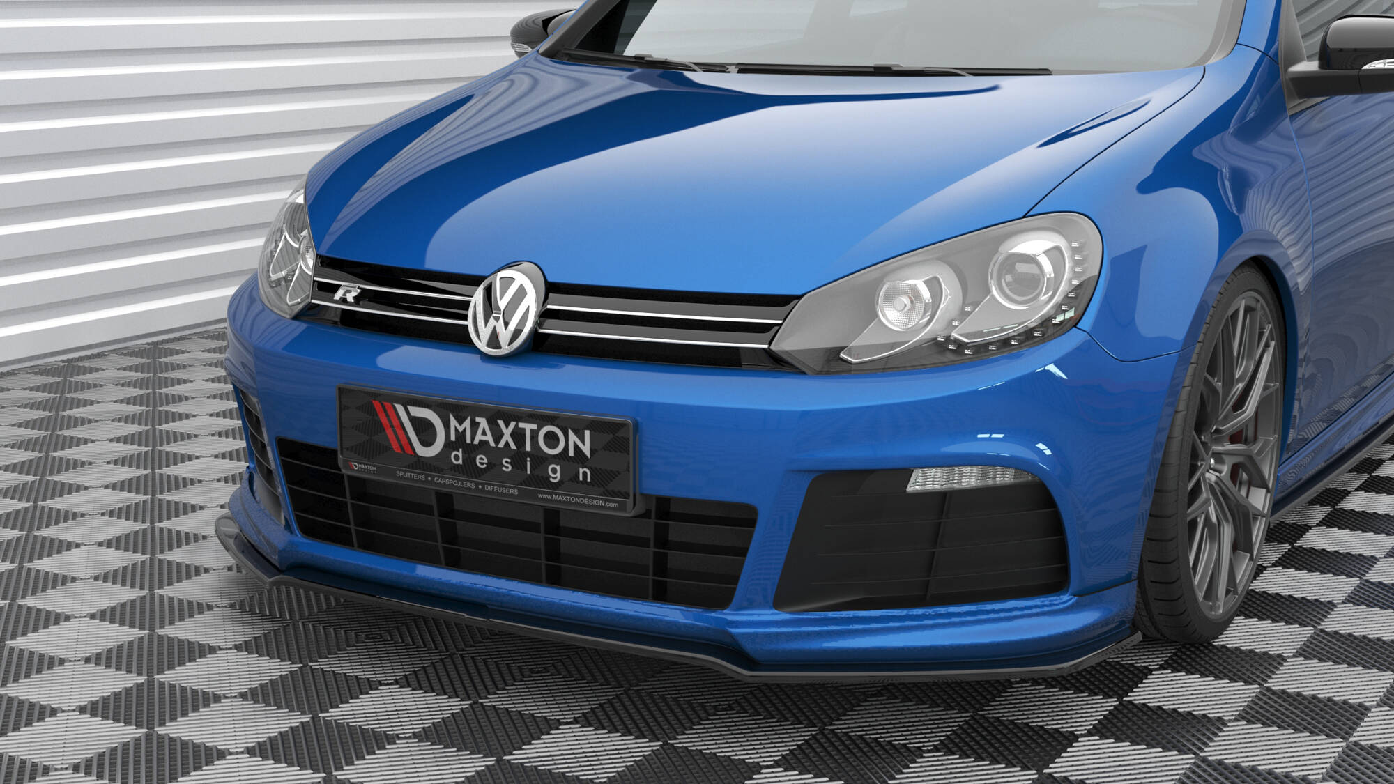 Frontleppe V.2 Volkswagen Golf R Mk6 - Bilde 3