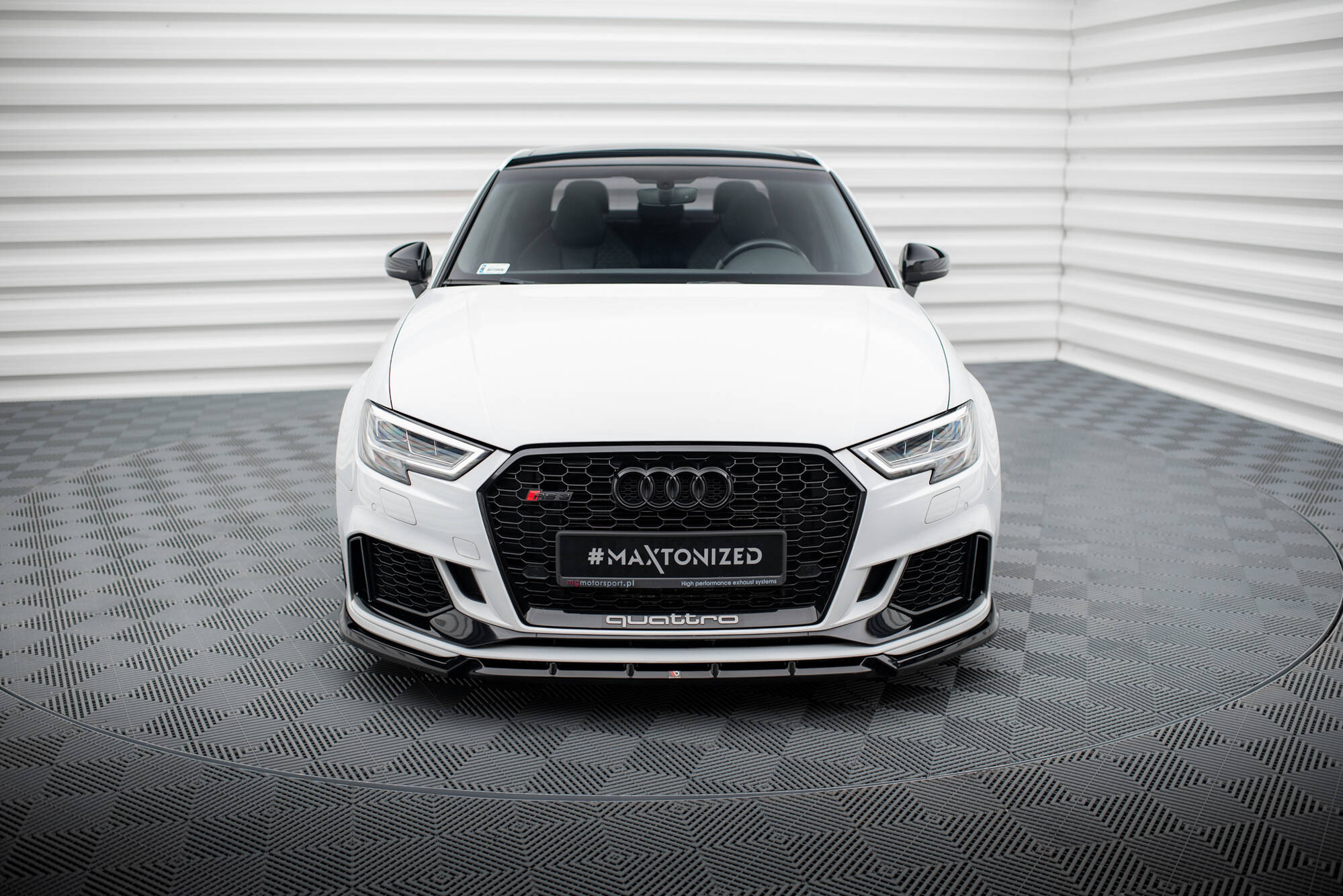 Frontleppe V.3 Audi RS3 Sedan 8V Facelift - Bilde 2