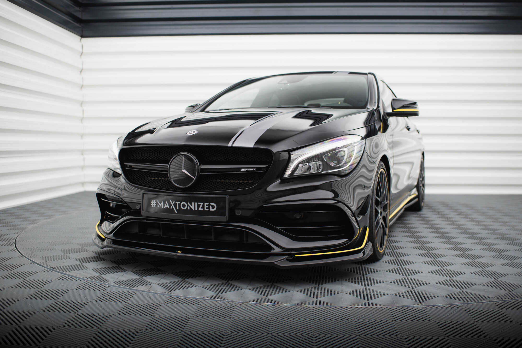Frontleppe V.4 Mercedes-AMG CLA 45 Aero C117 Facelift