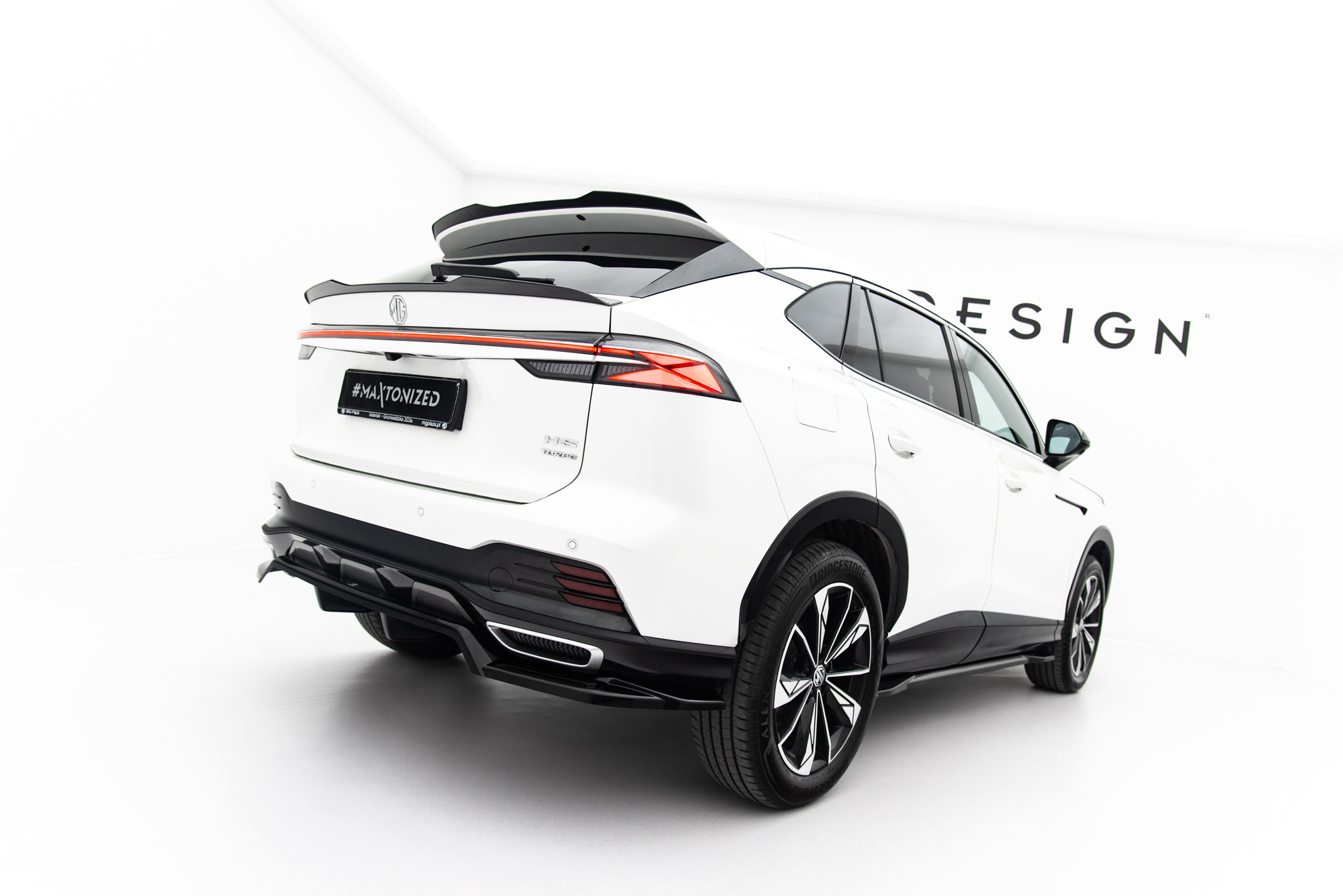 Nedre spoiler Cap MG HS Mk2 - Bilde 2