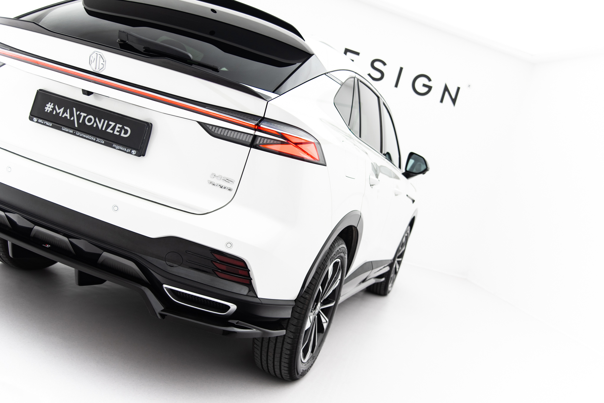 Nedre spoiler Cap MG HS Mk2 - Bilde 3