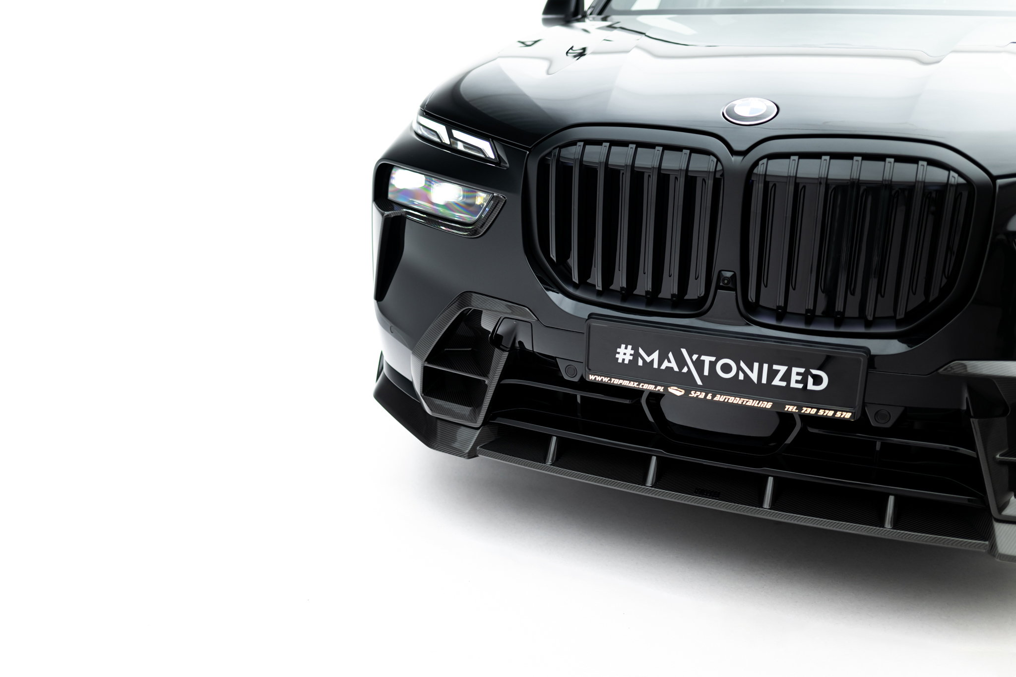 Frontleppe Karbon BMW X7 M-Pack G07 Facelift - Bilde 4