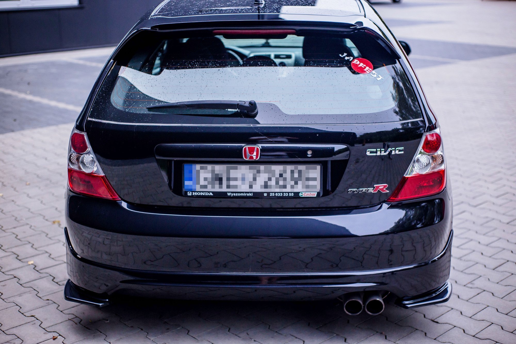 Bakre Flaps HONDA CIVIC EP3 (MK7) TYPE-R/S Facelift - Bilde 3