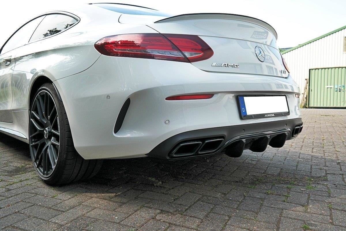 Diffuser Mercedes C-class C205 63AMG Coupe