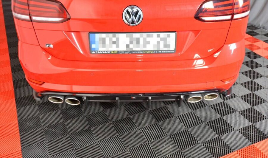 Diffuser Volkswagen Golf R Variant Mk7 Facelift – bilde 1 av 5