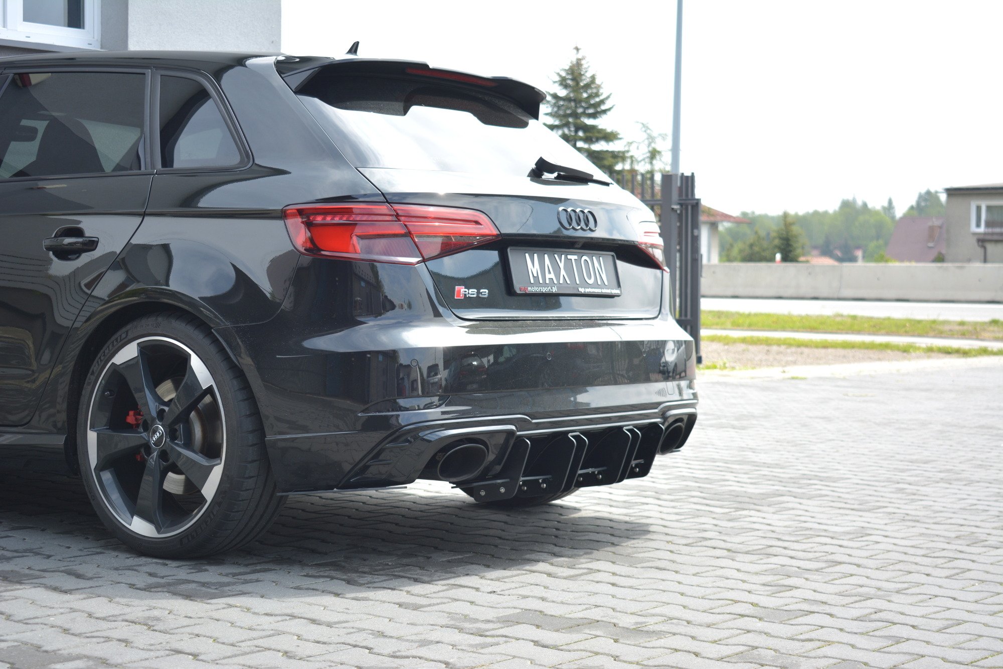 Diffuser V.2 Audi RS3 8V FL Sportback