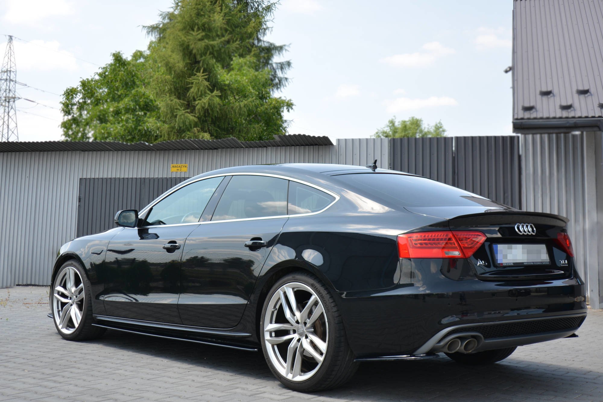 Bakre Flaps Audi A5 S-Line 8T FL Sportback - Bilde 4