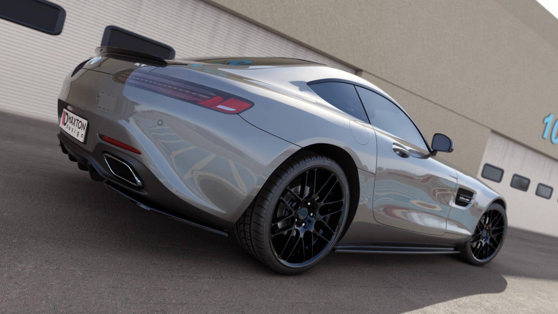 Bakre Flaps Mercedes-AMG GT / GT S C190 Facelift - Bilde 4