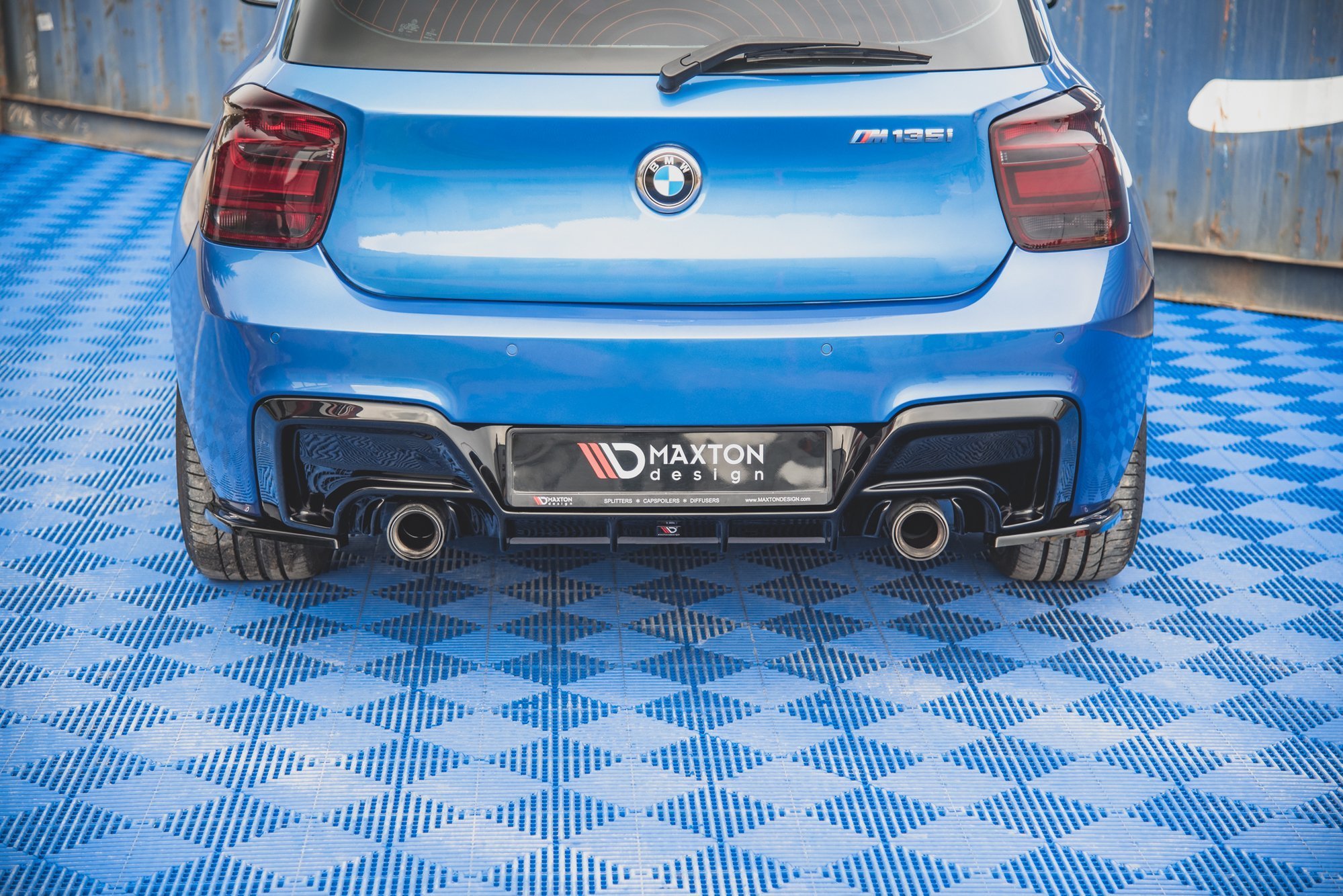 Bakre Flaps V.2 (Med splitter V.1) BMW M135i F20 - Bilde 2