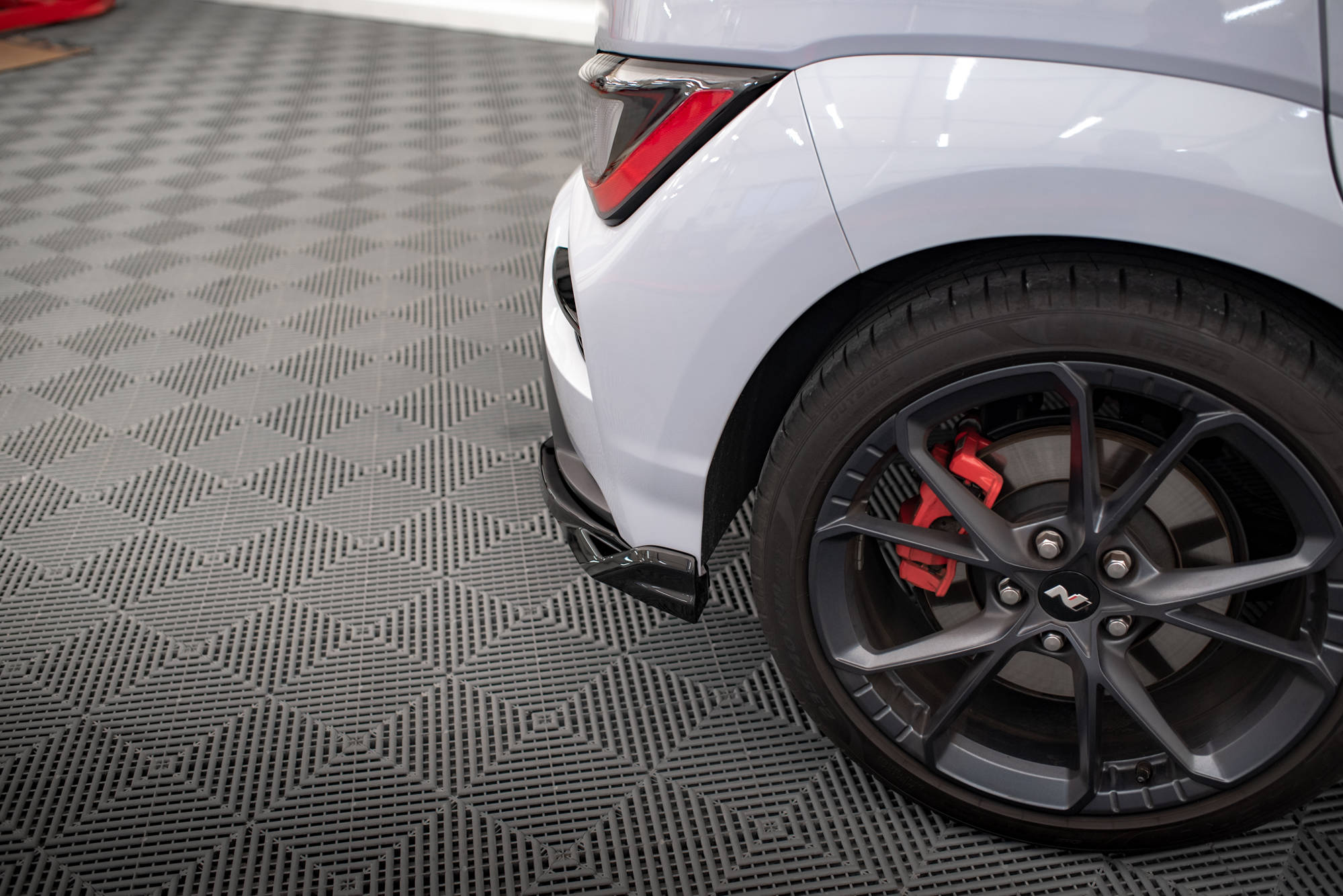 Bakre Flaps V.2 Hyundai Kona N Mk1 - Bilde 3