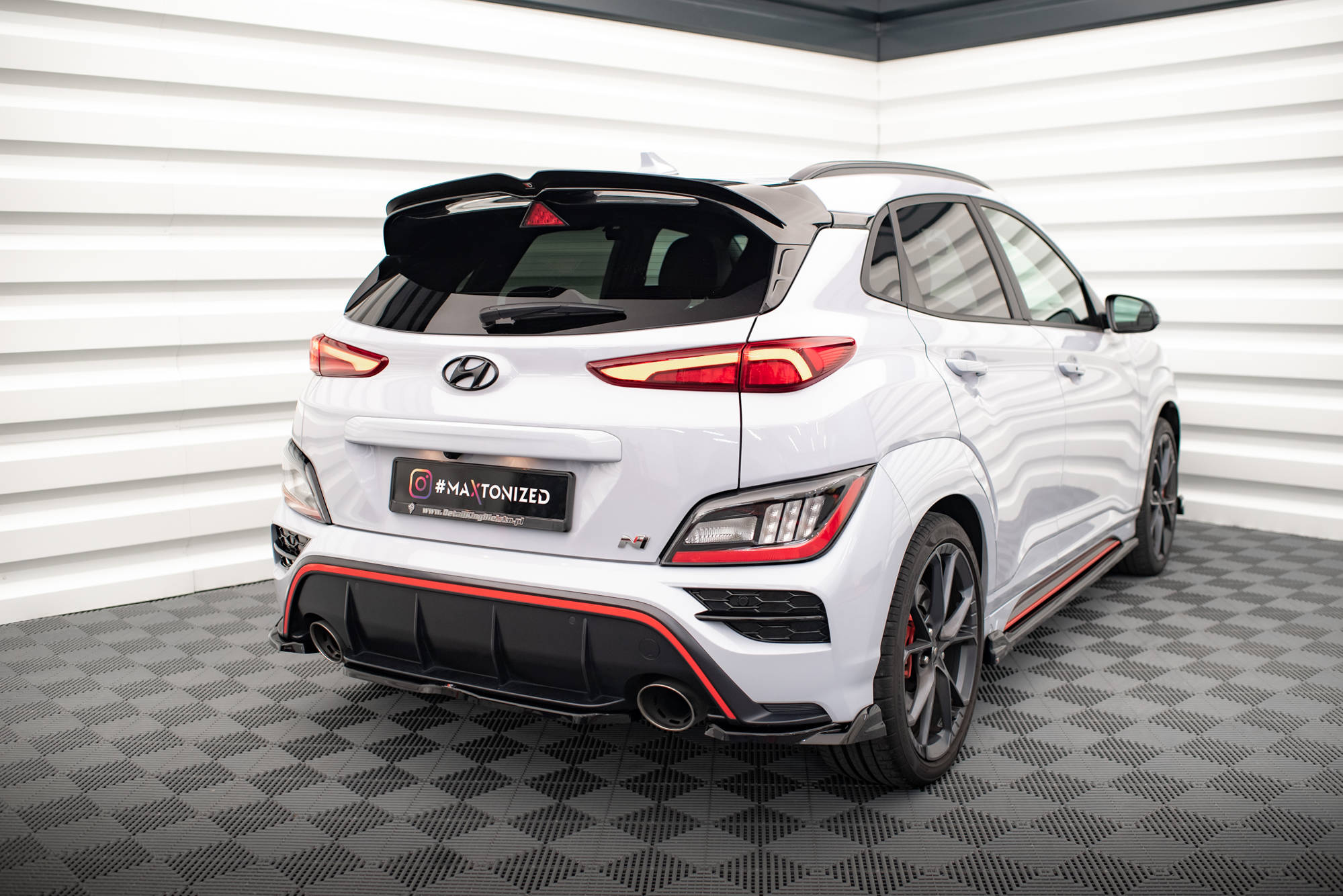 Bakre Flaps V.2 Hyundai Kona N Mk1 - Bilde 2