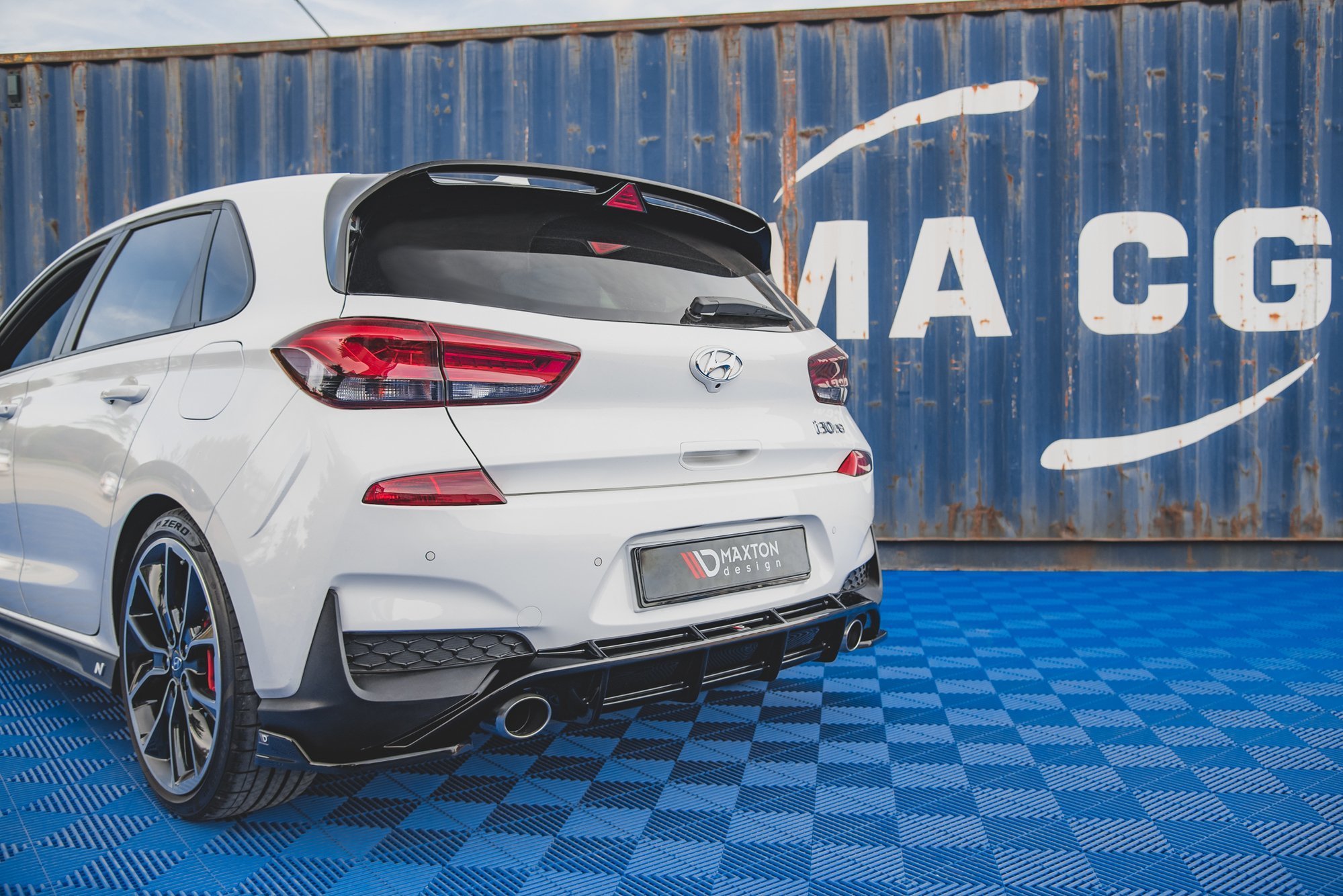 Bakre Flaps V.4 Hyundai I30 N Mk3 Hatchback - Bilde 3
