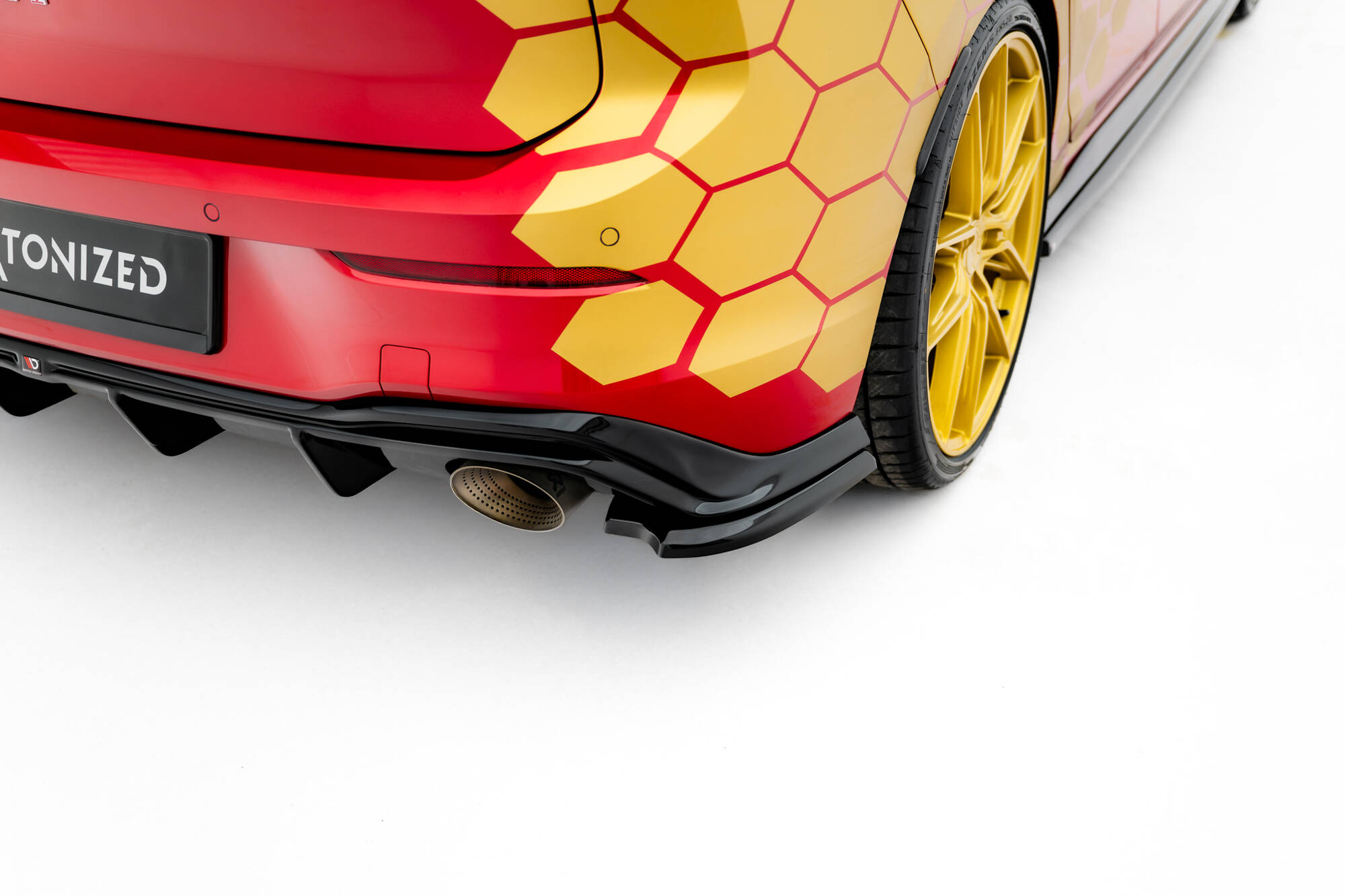 Bakre Flaps V.4 Volkswagen Golf GTI Clubsport Mk8 Facelift