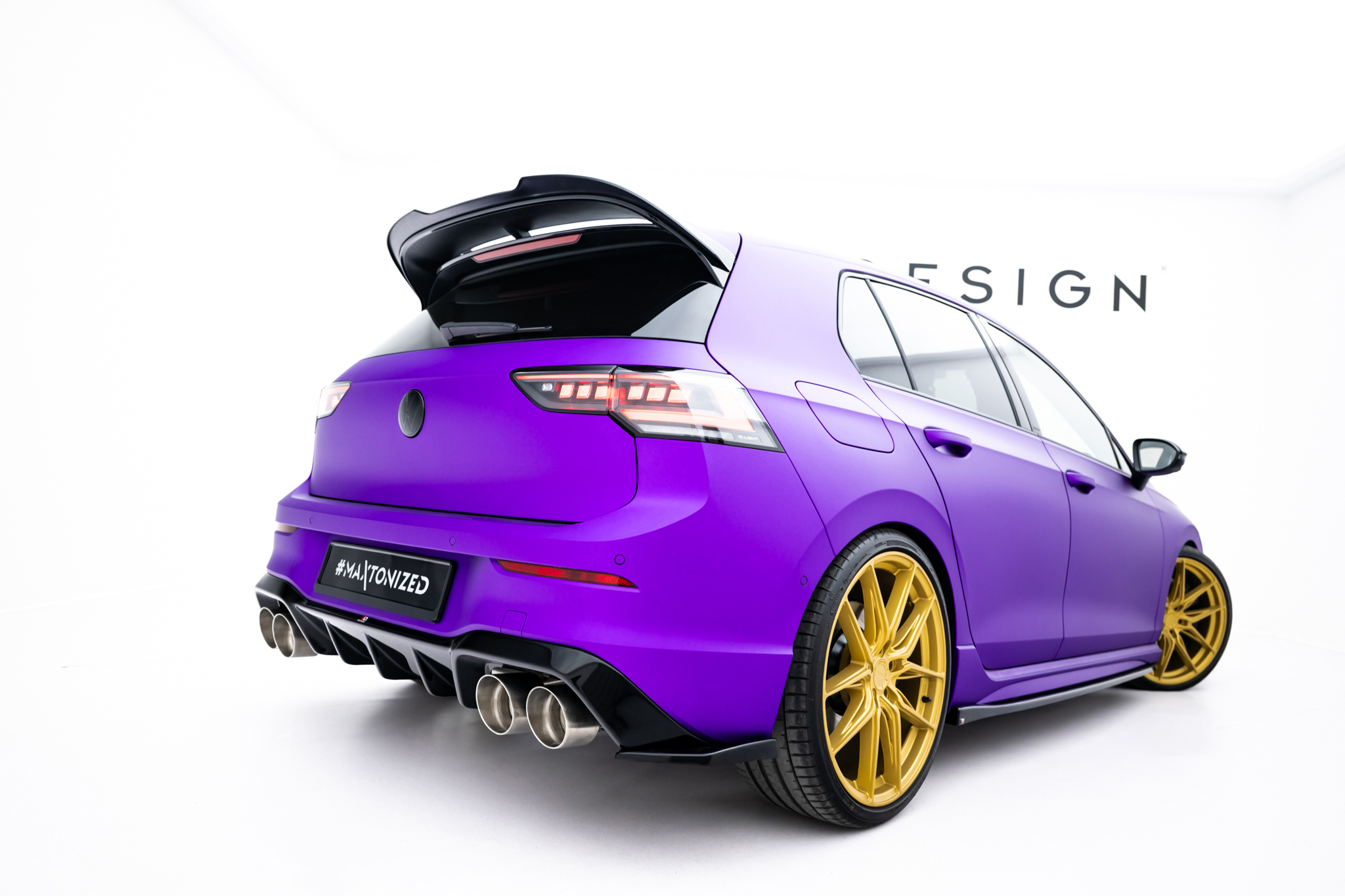 Bakre Flaps V.6 Volkswagen Golf R Mk8 Facelift - Bilde 3