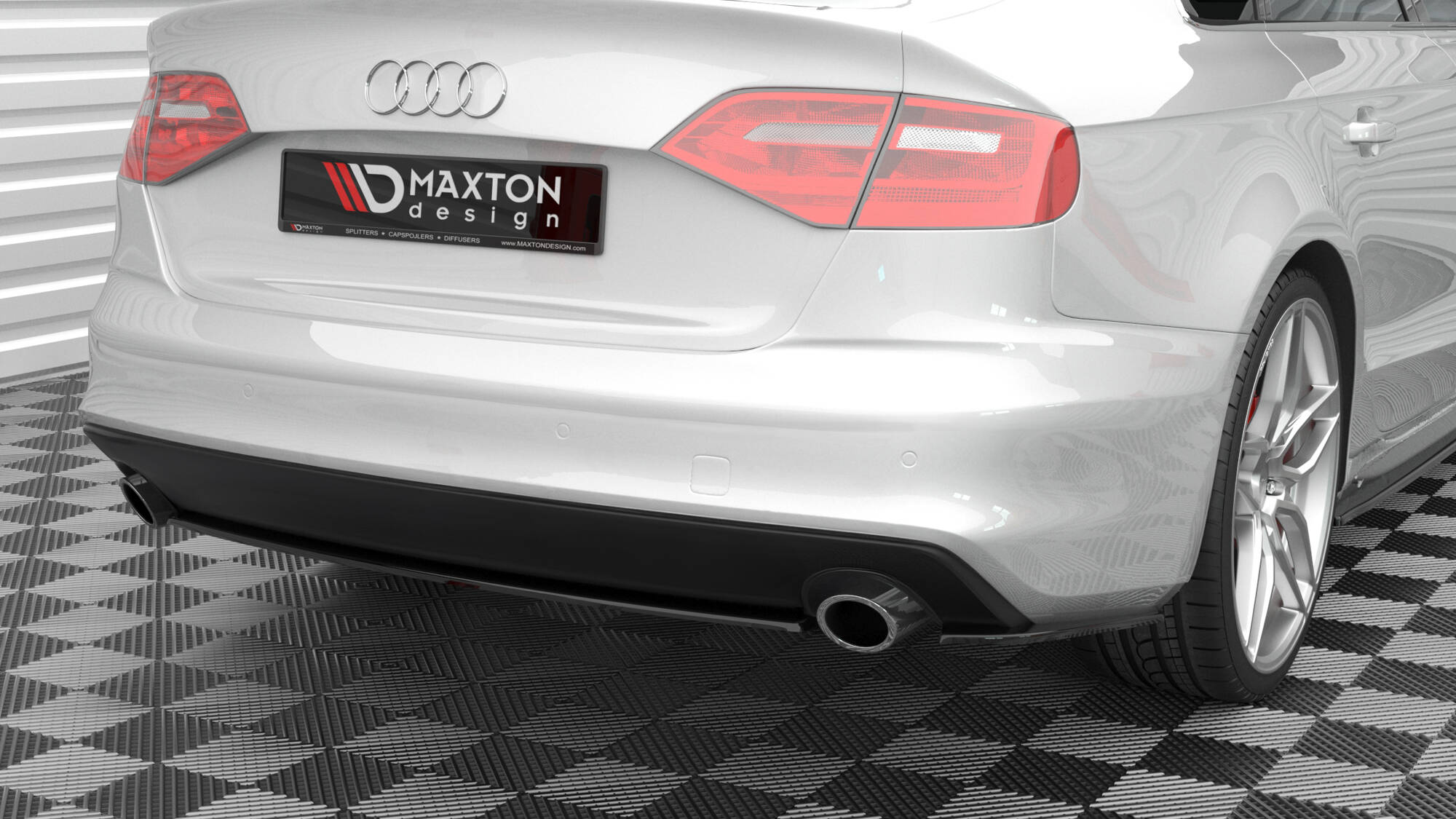 Diffuser Audi A4 S-Line B8 Facelift - Bilde 2