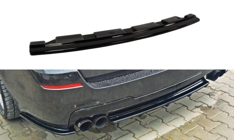 Diffuser BMW 5 F11 M-Pack - Without Vertical Bars (2 doble eksosrør) – bilde 1 av 2