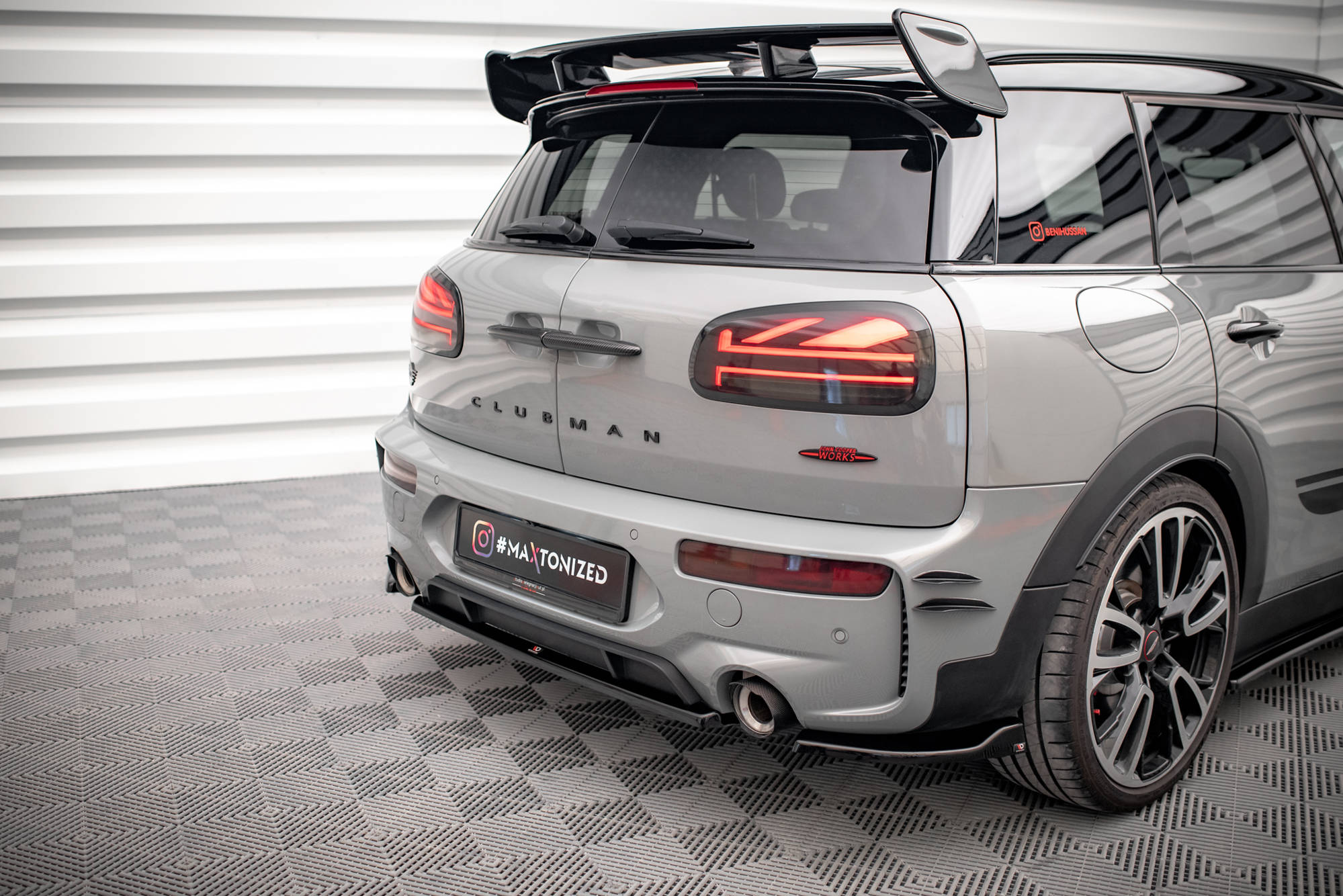 Diffuser Mini Cooper Clubman John Cooper Works F54 Facelift