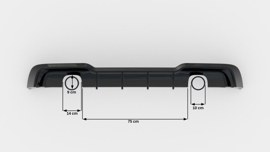 Diffuser Audi A3 S-Line Sportback 8V Facelift – bilde 5 av 5