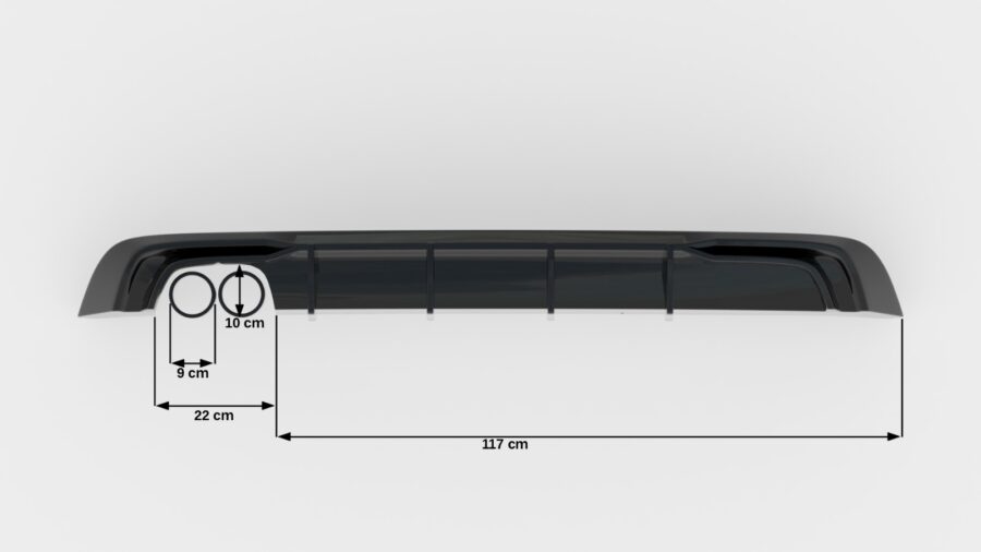 Diffuser Audi A3 Sportback 8V Facelift – bilde 5 av 5