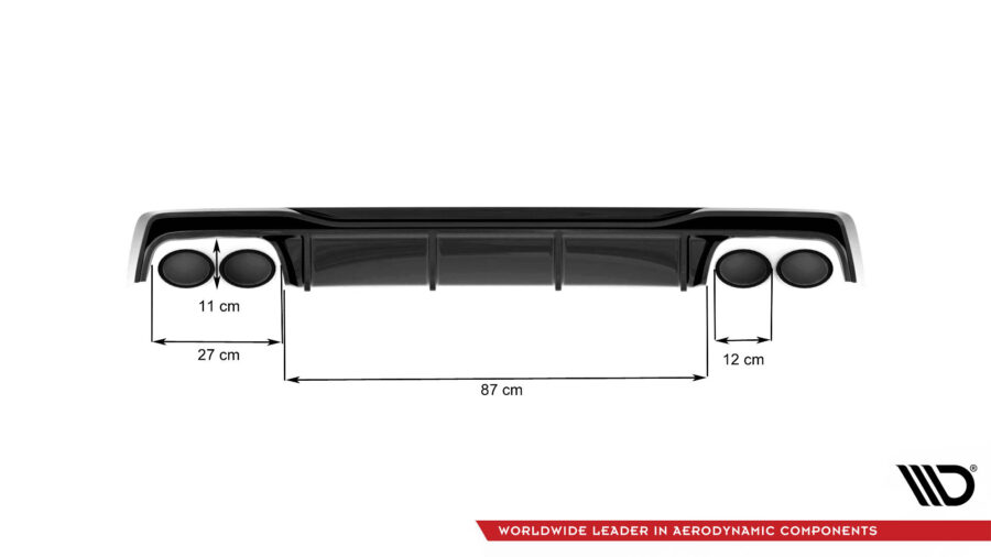 Diffuser Audi A6 S-Line / S6 C8 / C8 Facelift – bilde 5 av 5