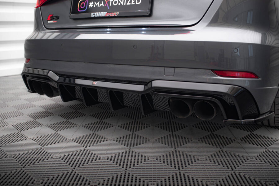 Diffuser Audi S3 Sportback 8V Facelift – bilde 4 av 6