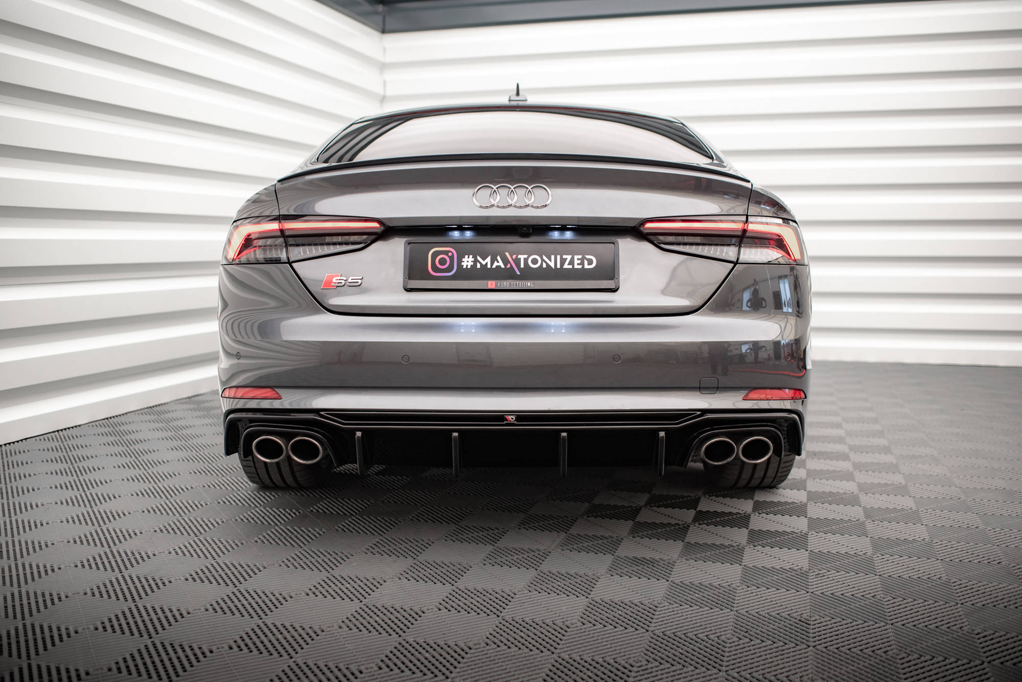 Diffuser Audi S5 F5 Coupe / Sportback