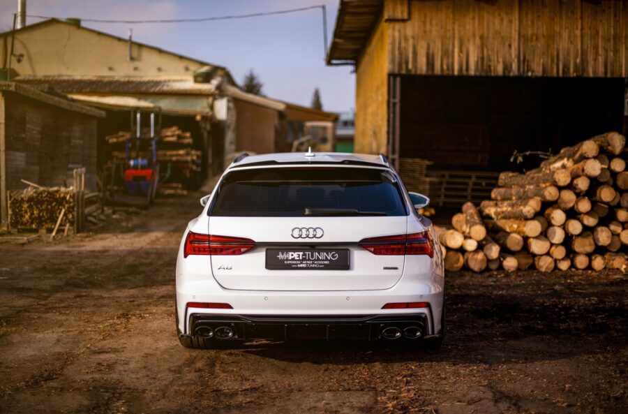 Baksplitter Med Eksosgrill Audi A6 S-Line / S6 C8 / C8 Facelift – bilde 9 av 12