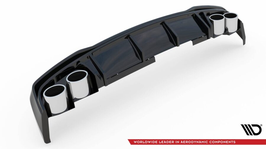 Baksplitter Med Eksosgrill Audi A6 S-Line / S6 C8 / C8 Facelift – bilde 11 av 12