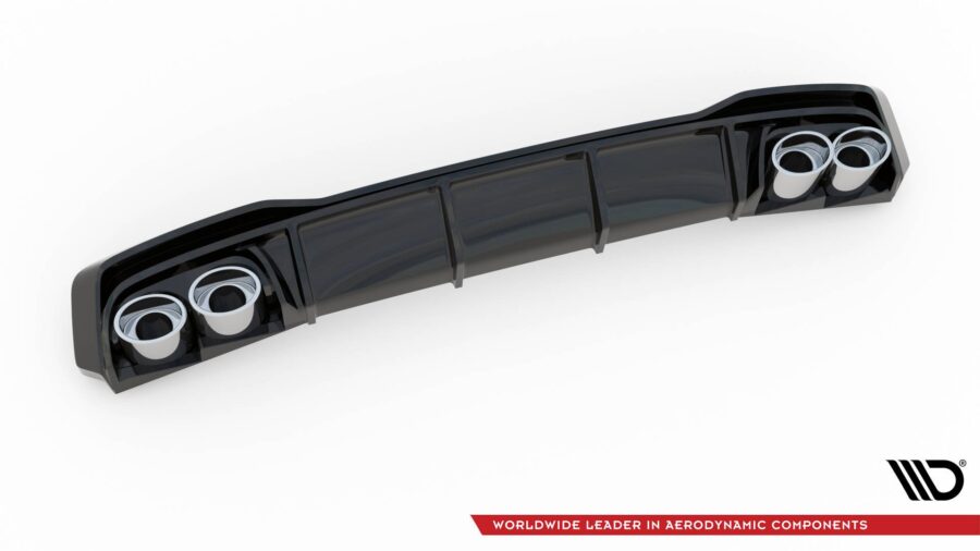 Baksplitter Med Eksosgrill Audi A7 S-Line C8 / S7 C8 / C8 Facelift / S7 Facelift – bilde 7 av 8