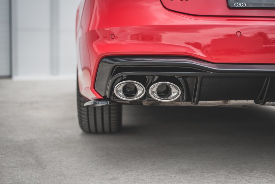Baksplitter Med Eksosgrill Audi A7 S-Line C8 / S7 C8 / C8 Facelift / S7 Facelift – bilde 4 av 8