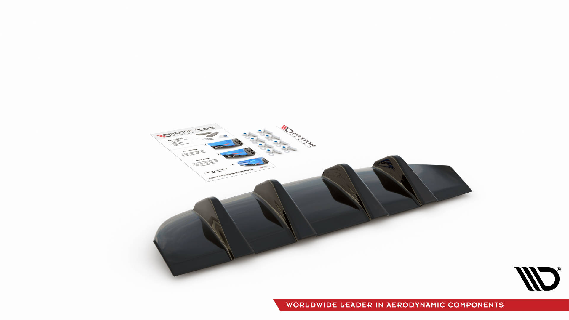 Diffuser Mercedes-Benz GLC Coupe AMG-Line C253 Facelift - Bilde 3