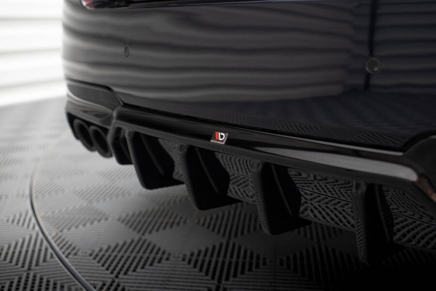Diffuser V.2 BMW 5 M-Pack F10 / F11 (Versjon med to doble eksosanlegg) – bilde 2 av 6