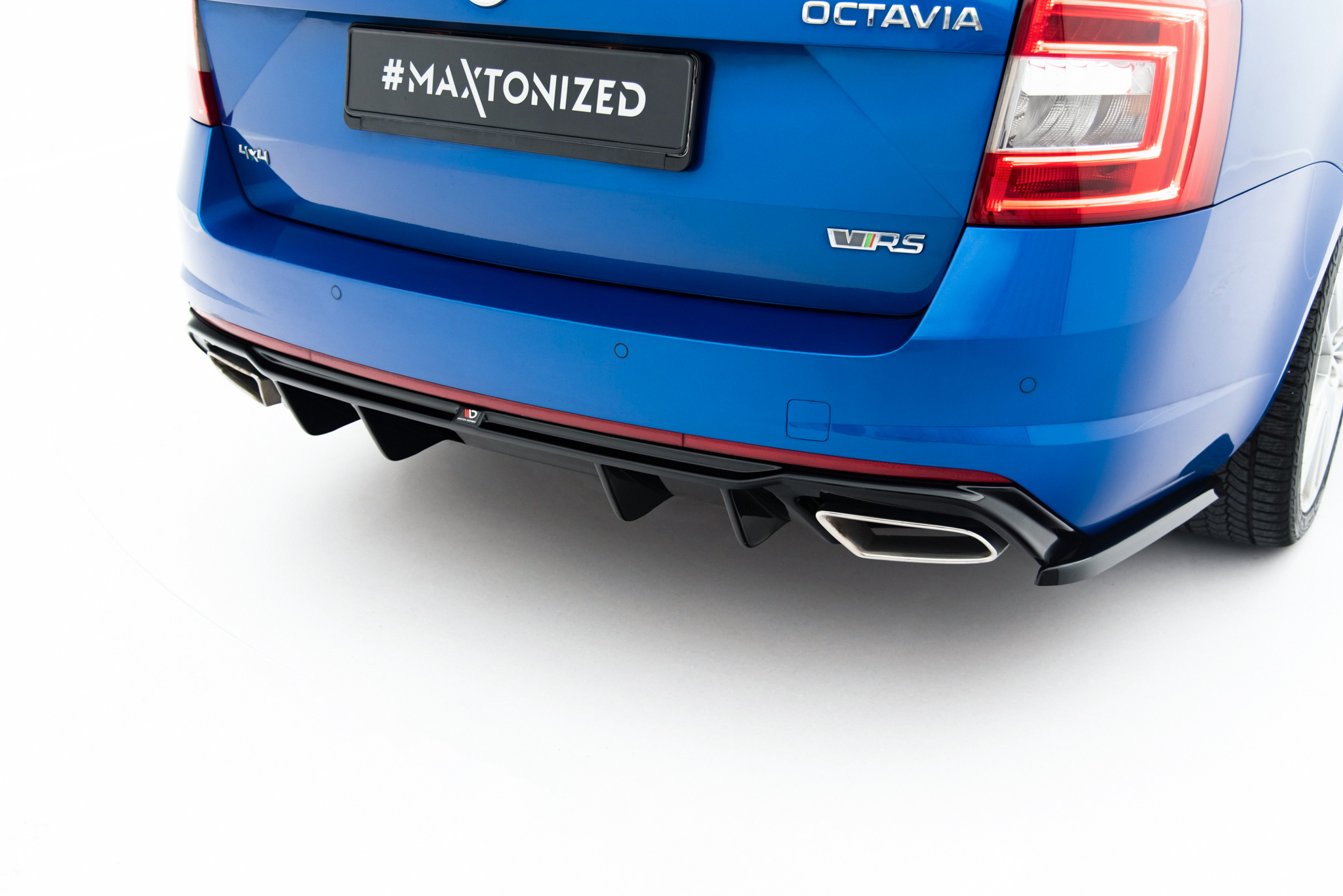 Diffuser V.2 Skoda Octavia RS MK3/MK3 FL Hatchback/Kombi - Bilde 4