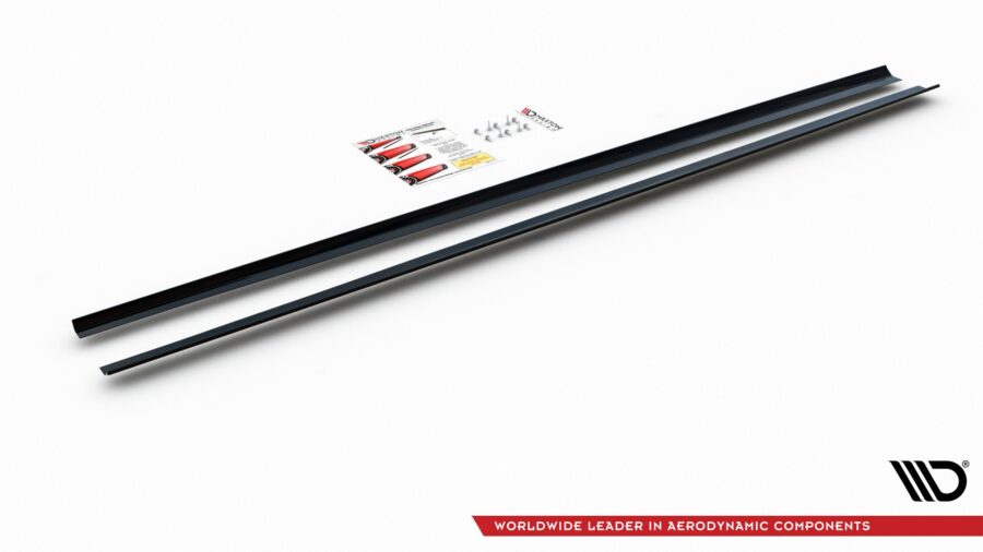 Sideskjørt Flaps Volkswagen Polo GTI / R-line Mk6 – bilde 10 av 10