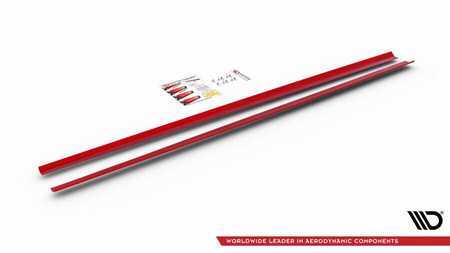 Sideskjørt Flaps Volkswagen Polo GTI / R-line Mk6 – bilde 4 av 10