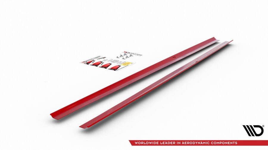 Sideskjørt Flaps Volkswagen Polo GTI / R-line Mk6 – bilde 5 av 10