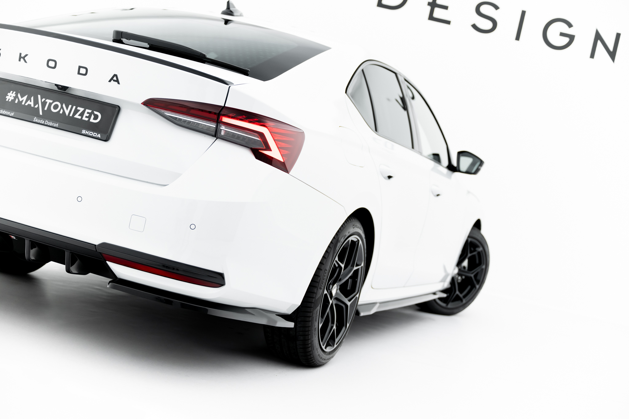 Splittersett Skoda Octavia Sportline Liftback / Combi Mk4 Facelift - Bilde 10