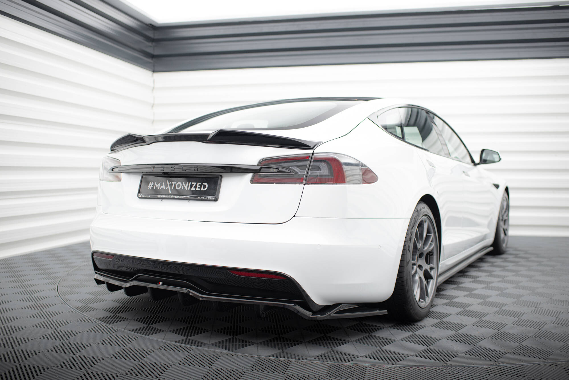 Splittersett Tesla Model S Plaid Mk1 Facelift - Bilde 8