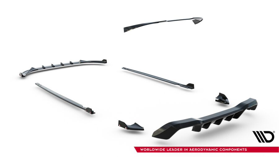 Splittersett V.4 Volkswagen Golf R Mk8 Facelift – bilde 16 av 18