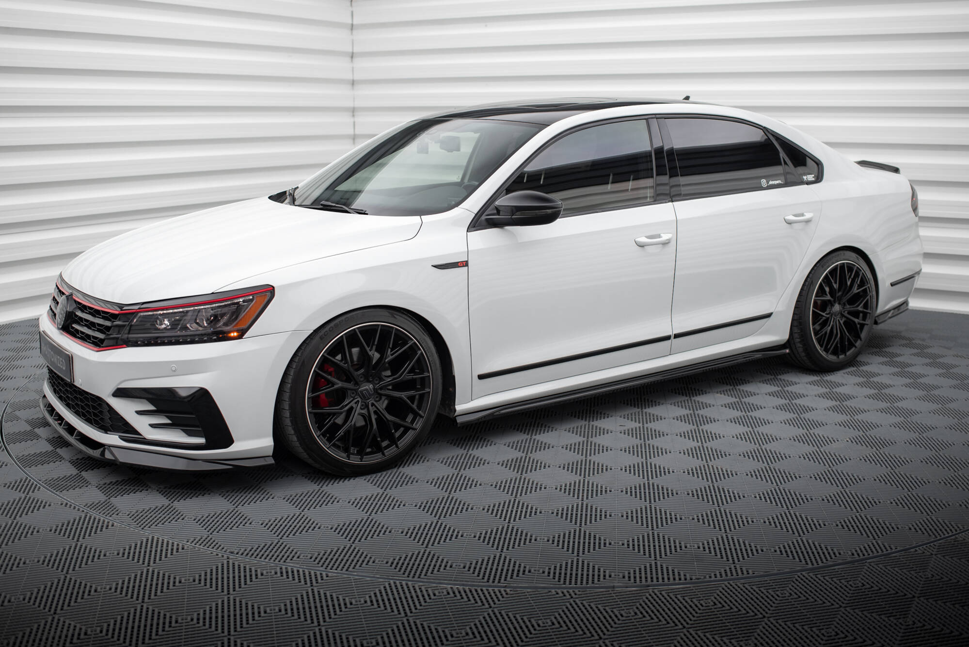 Splittersett Volkswagen Passat GT B8 Facelift USA