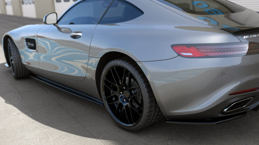 Sideskjørt Mercedes-AMG GT / GT S C190 Facelift – bilde 3 av 9
