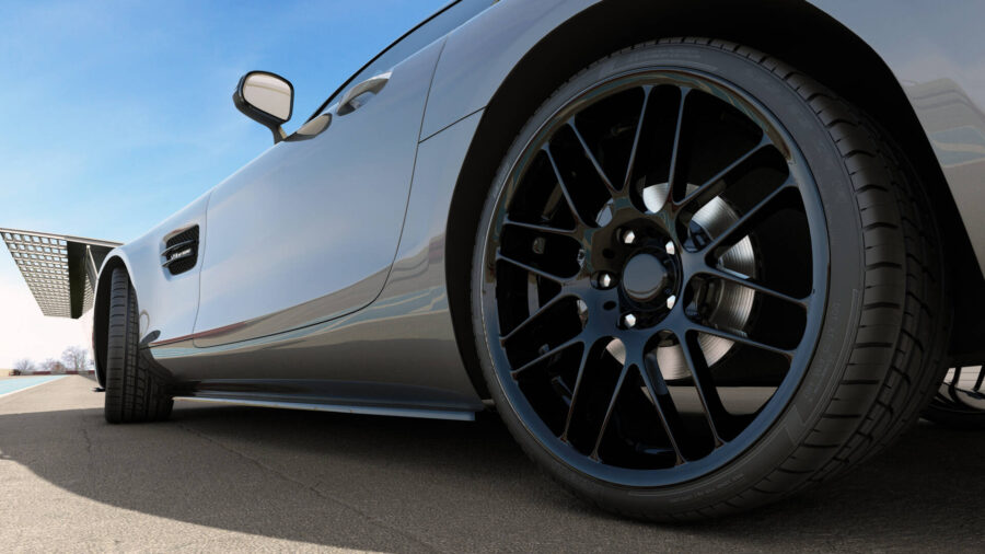 Sideskjørt Mercedes-AMG GT / GT S C190 Facelift – bilde 4 av 9