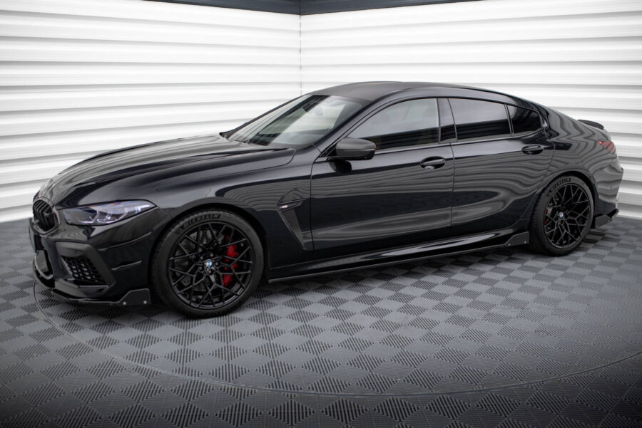 Sideskjørt V.1 Med Flaps BMW M8 Gran Coupe F93 / 8 Gran Coupe M-Pack G16 – bilde 2 av 5