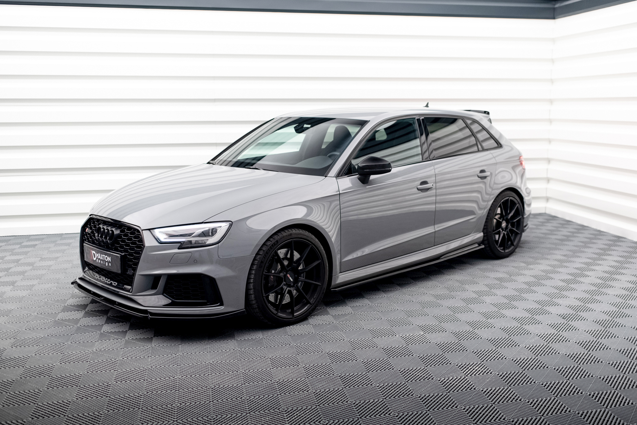 Sideskjørt V.2 Audi RS3 8V Sportback Facelift - Bilde 3