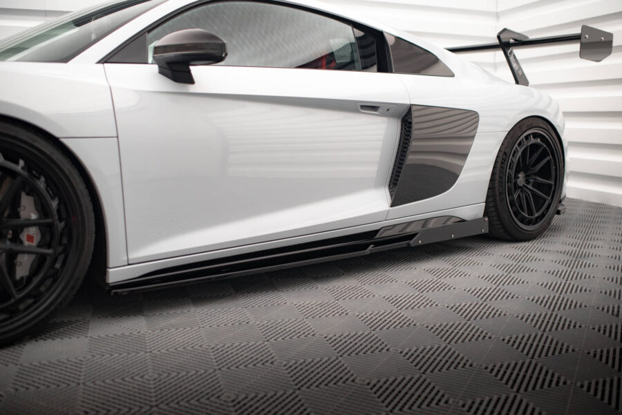 Sideskjørt V.2 Med Flaps Audi R8 Mk2 Facelift – bilde 1 av 6