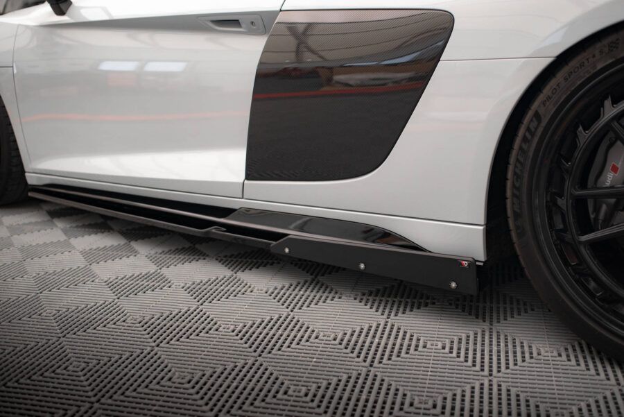 Sideskjørt V.2 Med Flaps Audi R8 Mk2 Facelift – bilde 2 av 6