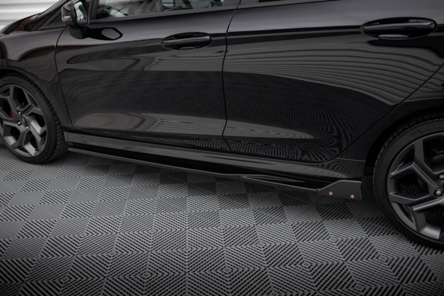 Sideskjørt V.2 Med Flaps Ford Fiesta ST / ST-Line – bilde 3 av 5