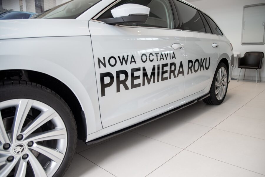 Sideskjørt V.2 Skoda Octavia Mk4 – bilde 4 av 7