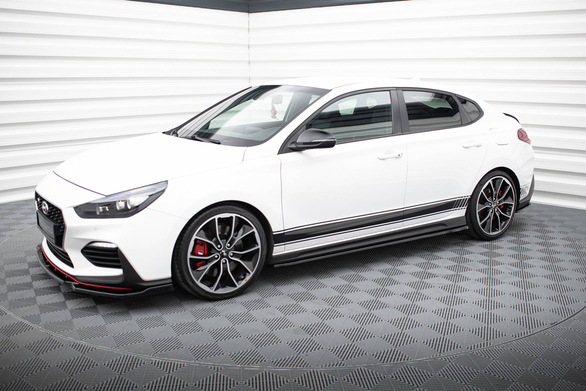 Sideskjørt V.4 Hyundai I30 N Mk3 / Mk3 FL Hatchback/ Fastback - Bilde 2