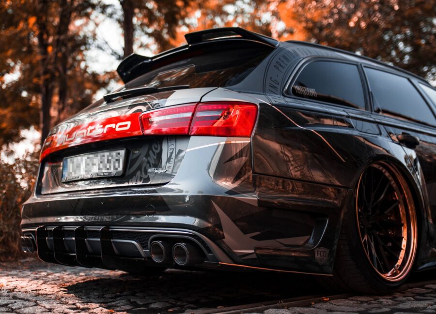 Spoiler Audi S6 / A6 S-Line C7 / C7 FL Avant – bilde 4 av 7